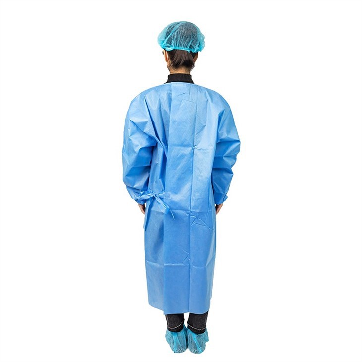 disposable medical isolation gown (2)