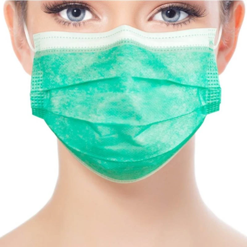 Medical Face Mask Green